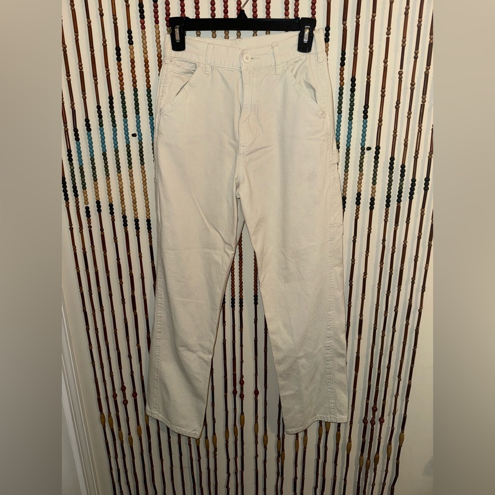 White John Galt painters pants